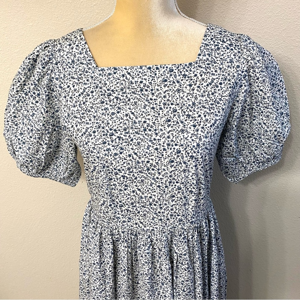 Doen Dune Dress in Navy Champignon Floral NWT Small - Picture 4 of 13